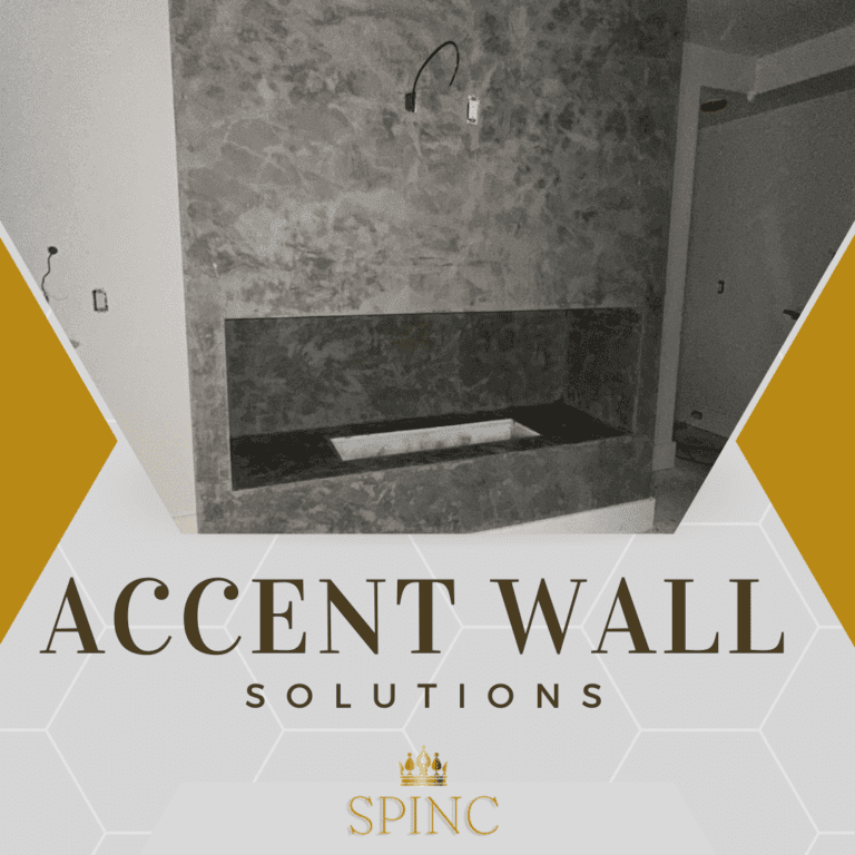 cement effect product accent wall